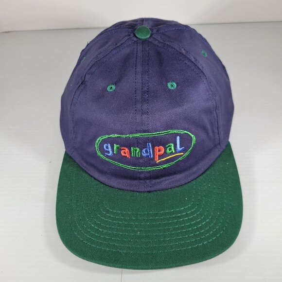 NWT Trucker Hat Baseball Cap GRANDPAL Retro Vintage Rare Rave Quality Snapback - Picture 4 of 13